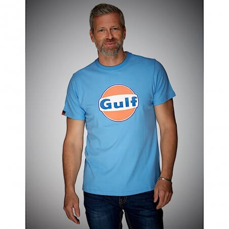 T-shirt Gulf Dry-T Kobalt