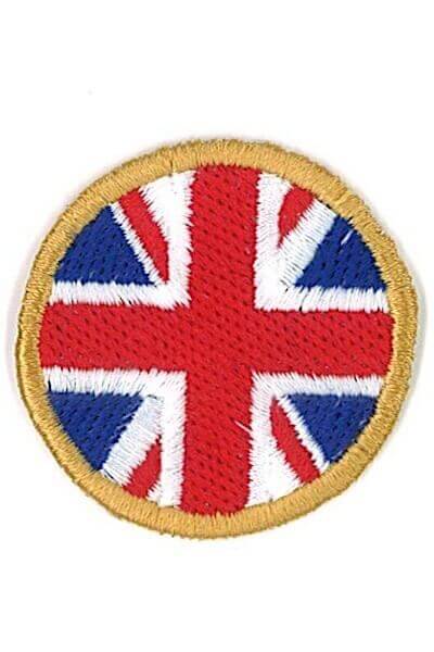 Union Jack patch 4cm diameter