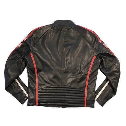 Warson Motors Daytona Black Leather Jacket