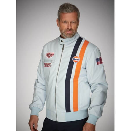 Blouson Gulf Steve McQueen - Bleu Ciel