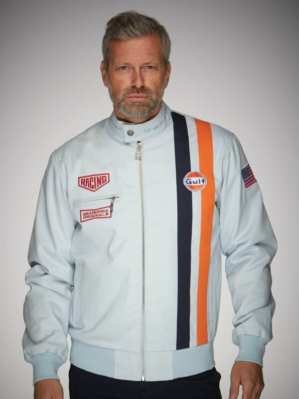 Blouson Gulf Steve McQueen - Bleu Ciel