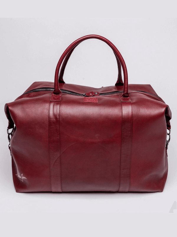 Bolsa de couro Nolan Steve McQueen Le Mans - Vermelho