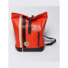 24H Le Mans Leather Backpack - Orange