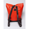 24H Le Mans Leather Backpack - Orange