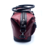 Le Mans weekend bag - Red leather 48h