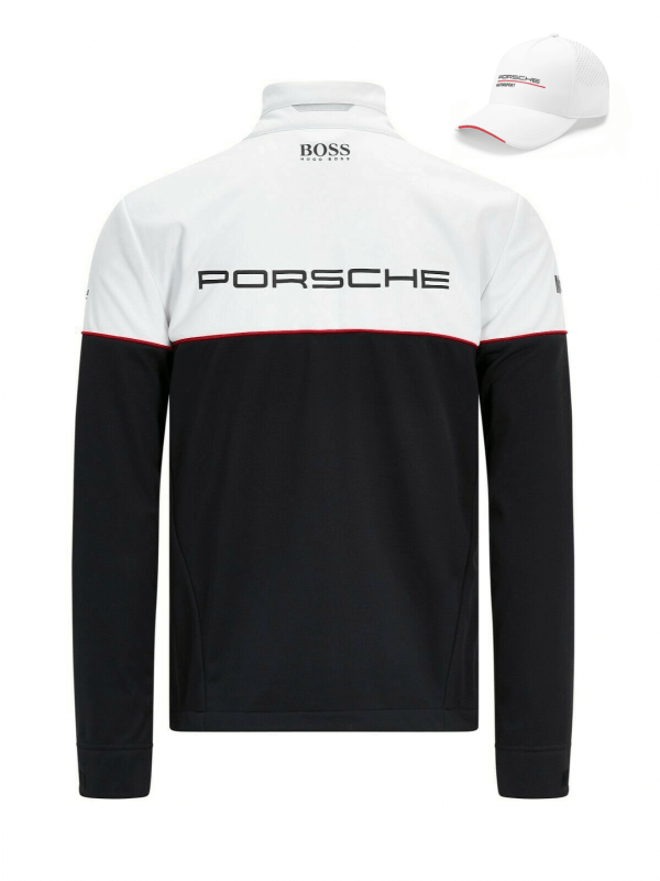 Giacca softshell Porsche e berretto in omaggio