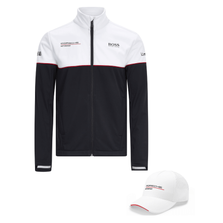 Casaco softshell Porsche e boné gratuito