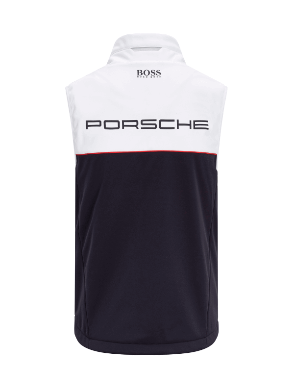 Sleeveless Porsche jacket and complimentary cap