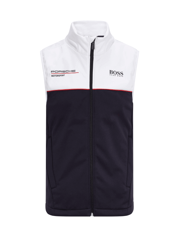 Sleeveless Porsche jacket and complimentary cap