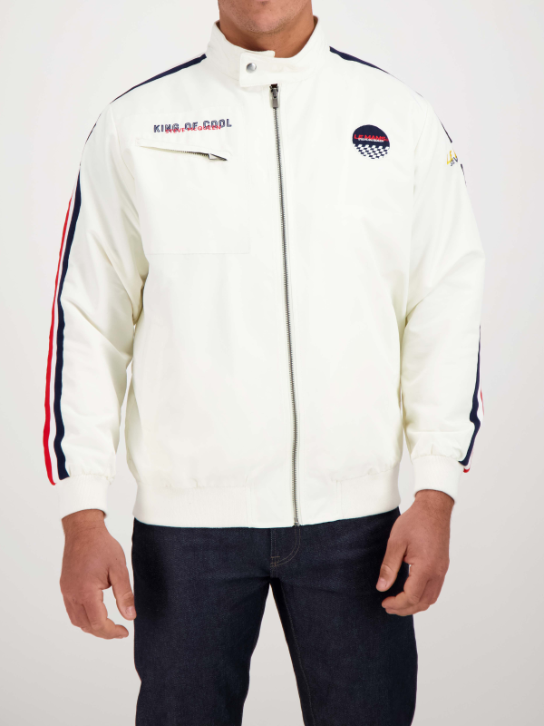 Steve Mc Queen Le Mans Jacket - White Ecru