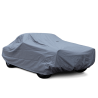 Reinforced semi-measured outdoor car cover