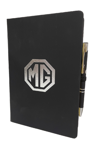 MG NOTITIEBOEK MET MG PEN - ZWART