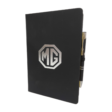 MG NOTITIEBOEK MET MG PEN - ZWART