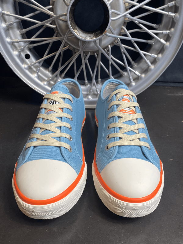 Trainers Gulf lichtblauw canvas