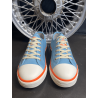 Trainers Gulf lichtblauw canvas