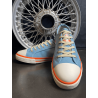 Trainers Gulf lichtblauw canvas