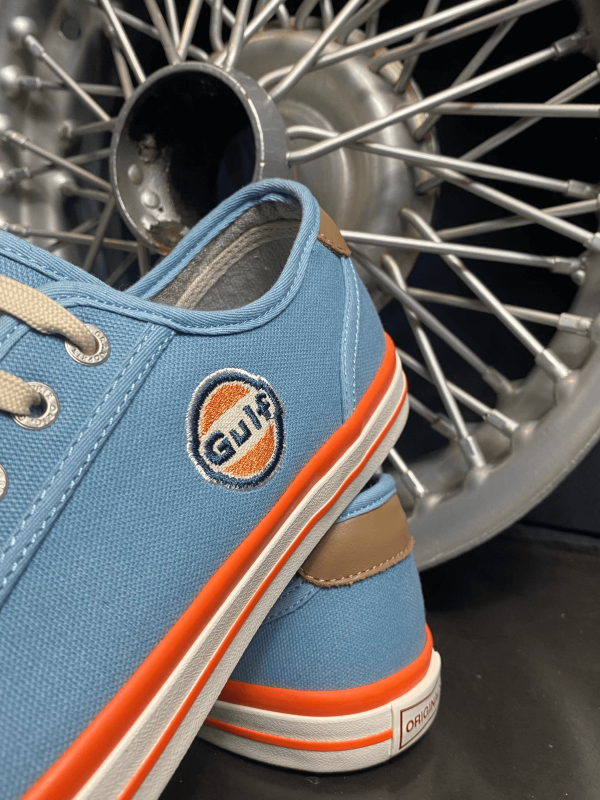 Scarpe da ginnastica Gulf tela blu chiaro