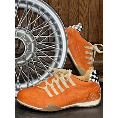 GrandPrix Originals Sapatos de Laranja Vintage