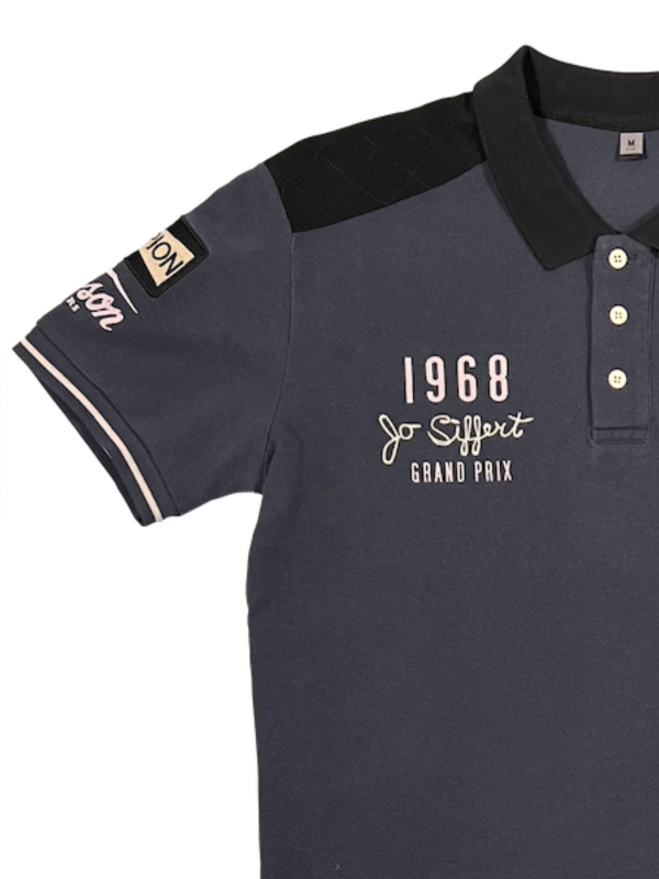 Polo Warson Motors Merk Luik Donkerblauw