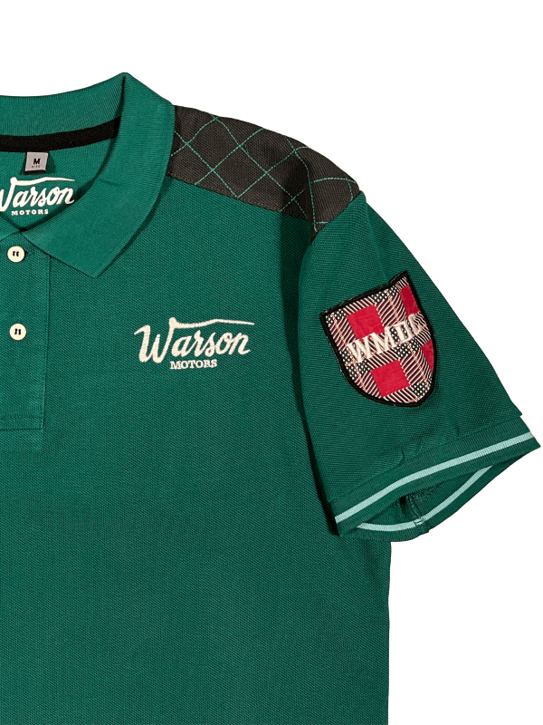 Pólo Warson Motors verde inglês