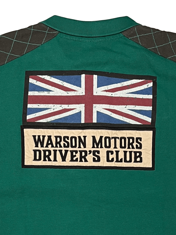 Polo Warson Motors Vert Anglais