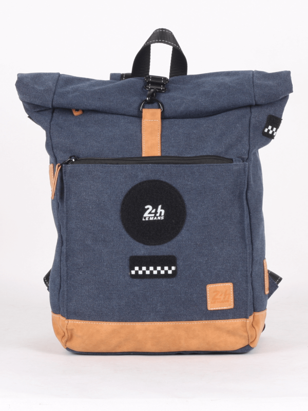 24H Le Mans backpack with 1969 patch - BLUE