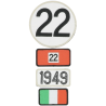 Blauwe rugzak met 1949 patch - 24H Le Mans