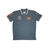 Warson Motors blauwe polo