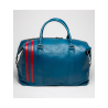 Bolsa de cuero azul marino 24H Le Mans - André 72H + bolsa