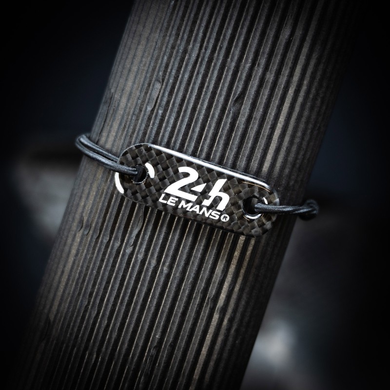 Bracciale 24 Ore di Le Mans in carbonio riciclato