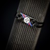 Martini armband van gerecycled carbon