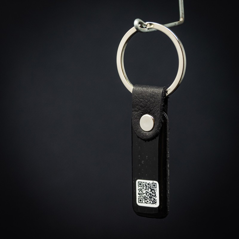 Circuit 24h Le Mans key ring - Recycled carbon