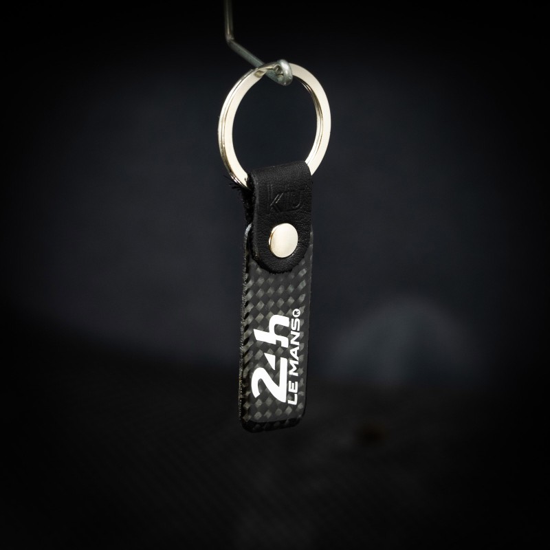 24h Le Mans key ring - Recycled carbon