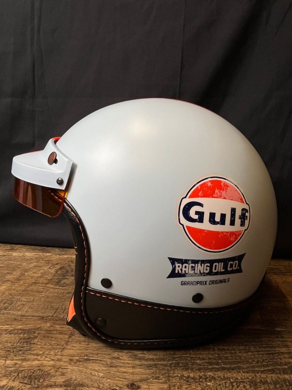 Capacete Gulf Corrida de óleo