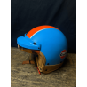 Casco Gulf - Arancione e blu