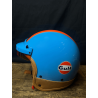 Casco Gulf - Arancione e blu