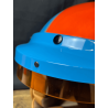 Casco Gulf - Arancione e blu