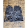 Camel Grey driving gloves