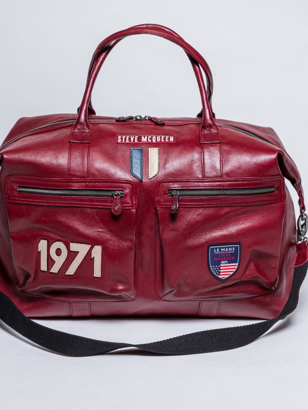 Bolsa Steve McQueen Le Mans - Dean 72h rojo