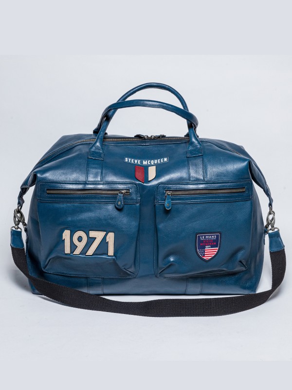 Bolsa Steve McQueen Le Mans - Dean 72h azul real