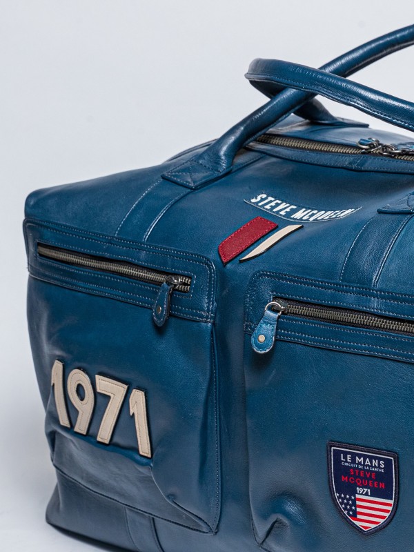 Bolsa Steve McQueen Le Mans - Dean 72h azul real