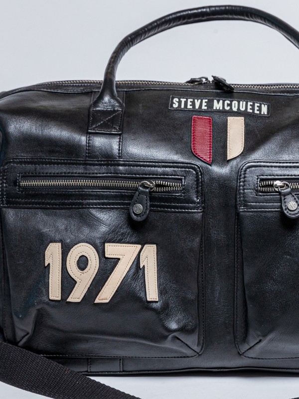 Bolsa Steve McQueen Le Mans - Nolan 48h negro