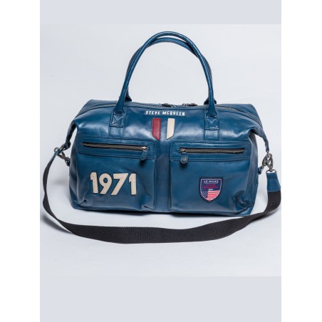 Bolsa Steve McQueen Le Mans - Nolan 48h azul real