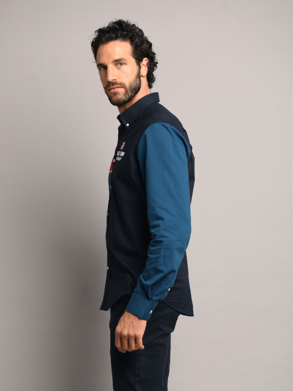 Chemise Delahaye Navy Blue