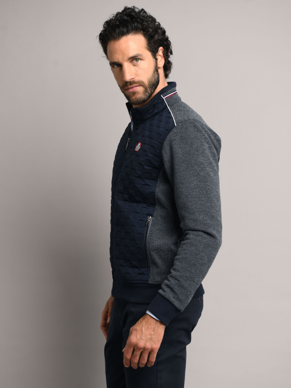 Gilet Delahaye blu navy