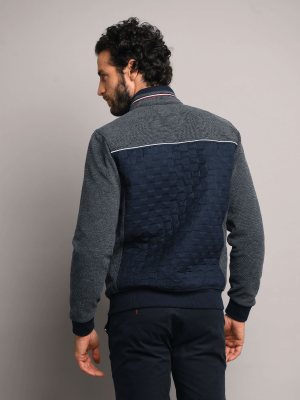 Gilet Delahaye azul-marinho