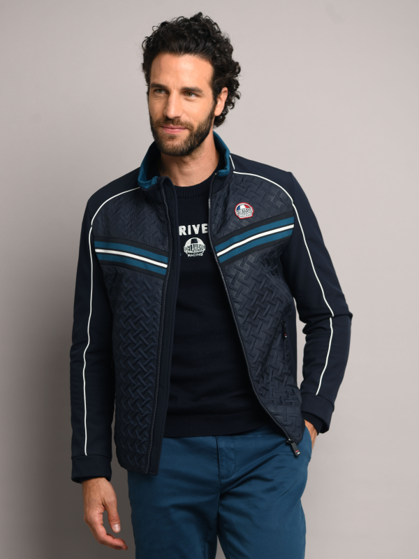 Chaqueta azul marino Delahaye