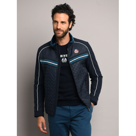 Chaqueta azul marino Delahaye