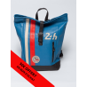 24H Le Mans Leather Backpack - Azul Gitane