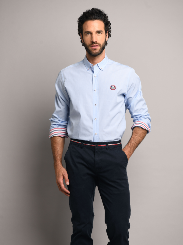 Camisa azul celeste Delahaye